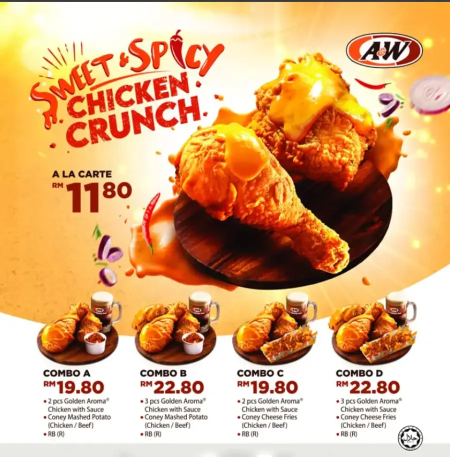 A&W Menu Malaysia