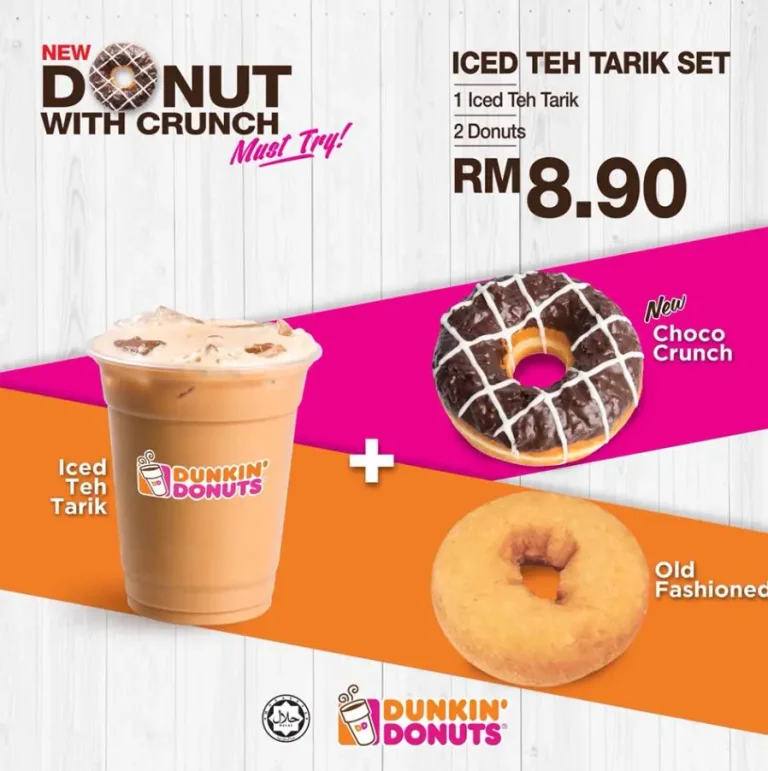 Dunkin’ Donuts Menu