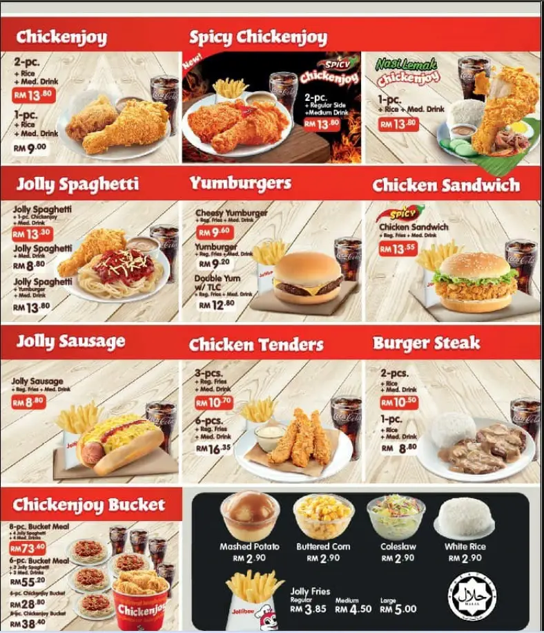 Jollibee Menu Malaysia