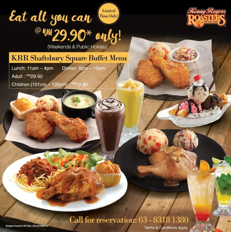 Kenny Rogers Roasters Menu