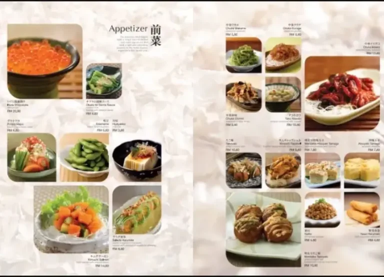 Sushi Zanmai Menu