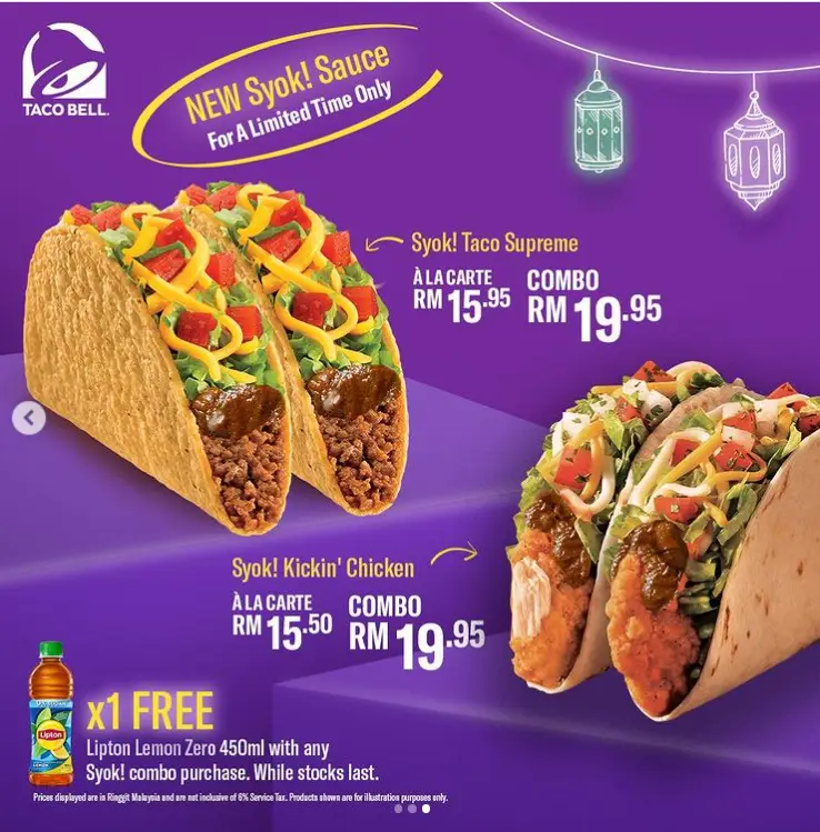 Taco Bell Menu Malaysia