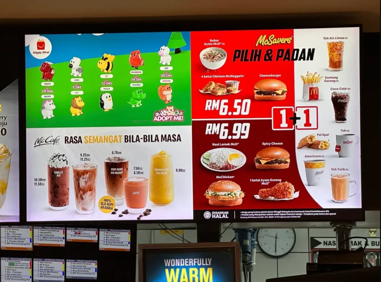 McDonald’s Menu